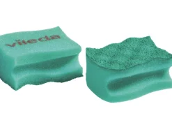 Vileda Reinigungsschwamm Glitzi Pur Active 2+1