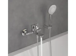 Villeroy & Boch Einhebel-Badewannenarmatur O.novo in Chrom