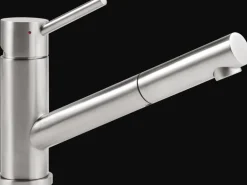 Villeroy & Boch Küchenarmatur Como Shower Hochdruck-Armatur Ausziehbare Brause Wassersparend Edelstahl Massiv