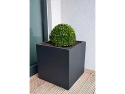 Vivanno Pflanzkübel Block 40 cm x 40 cm x 40 cm Anthrazit