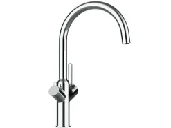 VIZIO 3 Wege Wasserhahn Küchenarmatur BOD mit 360° Schwenkbarem U Auslauf Verchromt