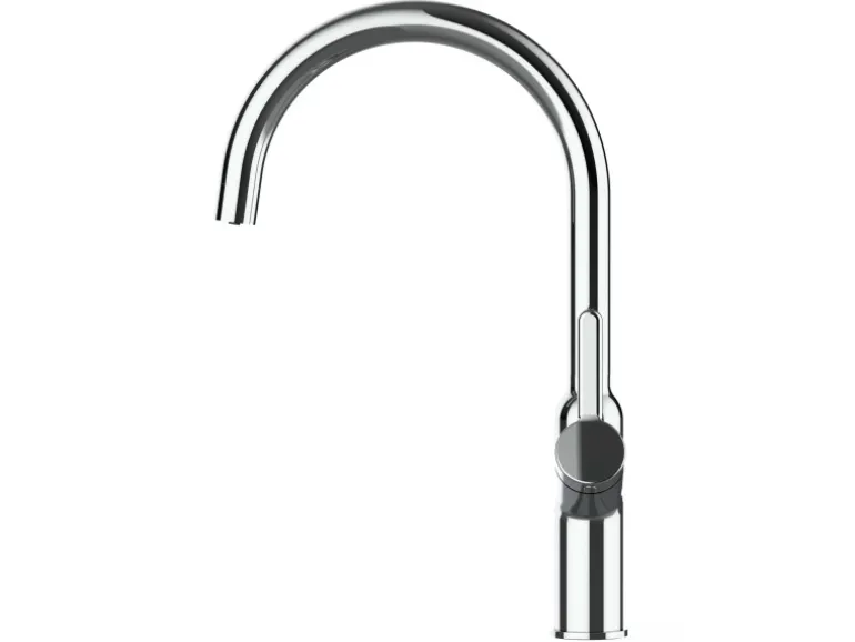 VIZIO 3 Wege Wasserhahn Küchenarmatur BOD mit 360° Schwenkbarem U Auslauf Verchromt