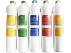 VIZIO Ersatz Filterkartuschen set für 1 Jahr.  5stk Filterkartuschen für VZFILT0400 Wasserfilter system