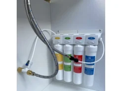 VIZIO Trinkwasserfilter Wasserfilter system Hauswasserfilter 4 stadien Filtersystem   für 1 Jahr Trinkwasser