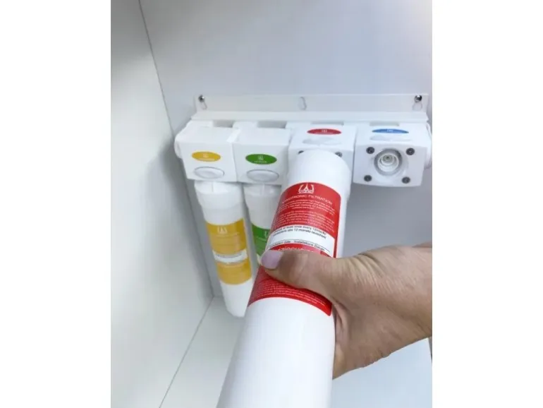 VIZIO Trinkwasserfilter Wasserfilter system Hauswasserfilter 4 stadien Filtersystem   für 1 Jahr Trinkwasser