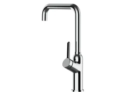 VIZIO Wasserhahn Küchenarmatur BOD mit 360° Schwenkbarem N Auslauf Verchromt