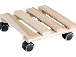 Wagner Kübelroller Buche 25 cm x 25 cm Natur FSC®