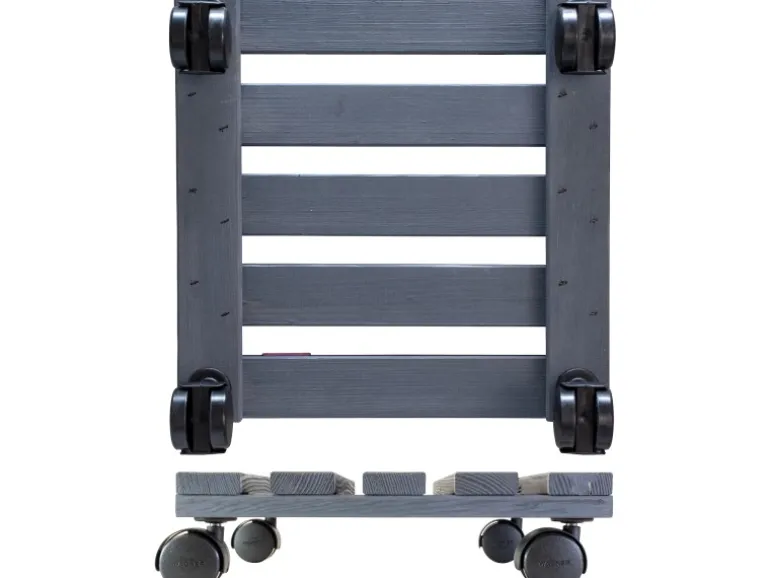 Wagner Multi Roller Nature Tragkraft 100 kg 290 mm x 290 mm Anthrazit FSC®