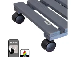 Wagner Multi Roller Nature Tragkraft 100 kg 290 mm x 290 mm Anthrazit FSC®