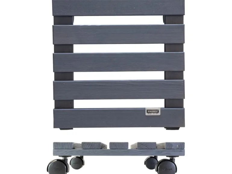 Wagner Multi Roller Nature Tragkraft 100 kg 290 mm x 290 mm Anthrazit FSC®