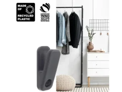 Wagner Wandhaken Hooks4home Klammer 85 mm x 35 mm x 40 mm Schwarz