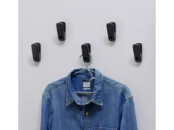 Wagner Wandhaken Hooks4home Klammer 85 mm x 35 mm x 40 mm Schwarz