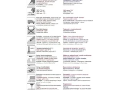 WALLFACE 27207 OCEAN Aqua Wandpaneel in Metall-Optik Holographisch Blau 2600 mm x 1000 mm x 8,24 mm 2,6 m2 Blau