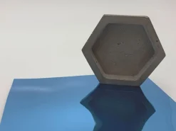 WALLFACE 27047 OCEAN Ice Blue Wandpaneel Metall-Optik Blau lichtBlau 2600 mm x 1000 mm x 8,24 mm 2,6 m2 Blau