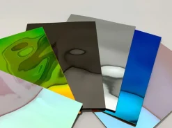 WALLFACE 27047 OCEAN Ice Blue Wandpaneel Metall-Optik Blau lichtBlau 2600 mm x 1000 mm x 8,24 mm 2,6 m2 Blau