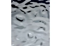 WALLFACE 27027 OCEAN Silver Wandpaneel in Metall-Optik Spiegelnd Silber 2600 mm x 1000 mm x 8,24 mm 2,6 m2 Silber