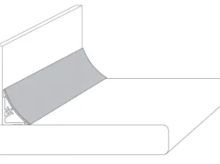 Wandabschlussleiste Plus 59 cm x 3 cm Amerikanische Eiche (AE761 IN)