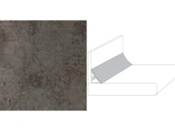 Wandabschlussleiste Plus 300 x 3 cm Metall Versicolour (ME 873)