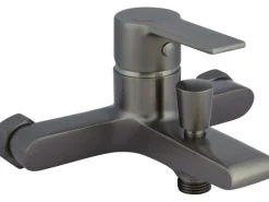 Wannenarmatur Bisenzio Einhebel Gunmetal