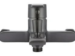 Wannenarmatur Bisenzio Einhebel Gunmetal