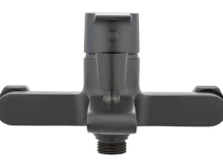 Wannenarmatur Bisenzio Einhebel Schwarz Matt