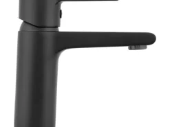 Waschtischarmatur Bisenzio Einhebel Schwarz Matt