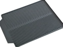 Wenko Abtropfmatte Linea 40 cm x 3 cm x 30 cm Grau