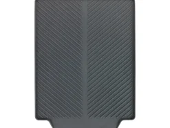 Wenko Abtropfmatte Linea 40 cm x 3 cm x 30 cm Grau