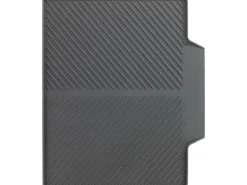 Wenko Abtropfmatte Nelia Maxi Kunststoff 40 cm x 35 cm Grau