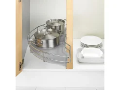 Wenko Anti-Rutsch-Matte Design Zuschneidbar 150 cm x 50 cm Grau