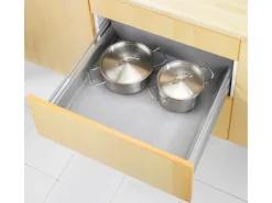 Wenko Anti-Rutsch-Matte Design Zuschneidbar 150 cm x 50 cm Grau