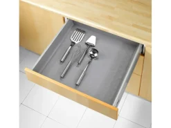 Wenko Anti-Rutsch-Matte Design Zuschneidbar 150 cm x 50 cm Grau