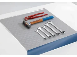 Wenko Anti-Rutsch-Matte Design Zuschneidbar 150 cm x 50 cm Grau