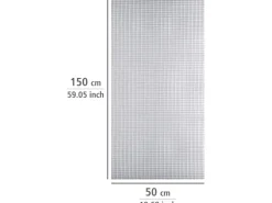 Wenko Anti-Rutsch-Matte Perforiert 150 cm x 50 cm