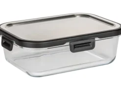 Wenko Glas Frischhaltedose Steel Black Outdoor Kitchen 1 l