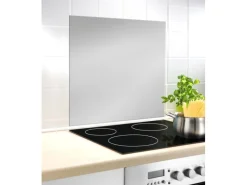 Wenko Glasrückwand Silber 60 cm x 70 cm