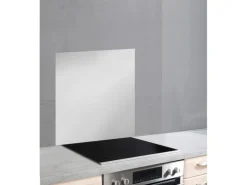 Wenko Glasrückwand Silber 60 cm x 70 cm