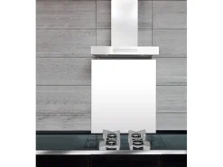 Wenko Glasrückwand Weiß 60 cm x 70 cm