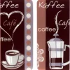 Wenko Herdabdeckplatten Universal Kaffeeduft 2er Set Mehrfarbig
