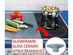 Wenko Herdabdeckplatten Universal Butterfly by Night 2er Set Mehrfarbig