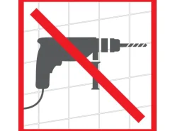 Wenko Küchenrollenhalter Nio Selbstklebend 27,5 cm x 4,5 cm x 7 cm Schwarz