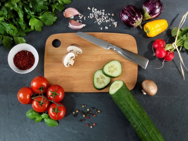 Wenko Schneidebrett Bambus S 23 x 15 cm