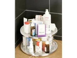 Wenko Schrankrondell Duo Edelstahl