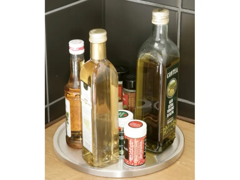 Wenko Schrankrondell Uno Edelstahl Rostfrei