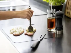 Wenko Silikonpinsel Pini 21 cm x 3,5 cm x 1 cm Schwarz