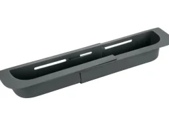 Wenko Spülorganizer Fino Ausziehbar bis 49,5 cm x 5,5 cm x 8,5 cm Grau