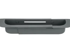 Wenko Spülorganizer Fino Ausziehbar bis 49,5 cm x 5,5 cm x 8,5 cm Grau