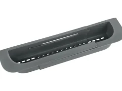 Wenko Spülorganizer Fino Ausziehbar bis 49,5 cm x 5,5 cm x 8,5 cm Grau