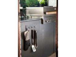 Wenko Topfhandschuhe Ada 2er-Set Silikon-Handflächen Schwarz