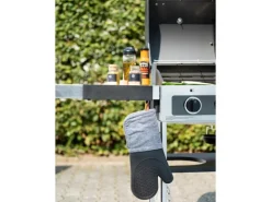 Wenko Topfhandschuhe Ada 2er-Set Silikon-Handflächen Schwarz